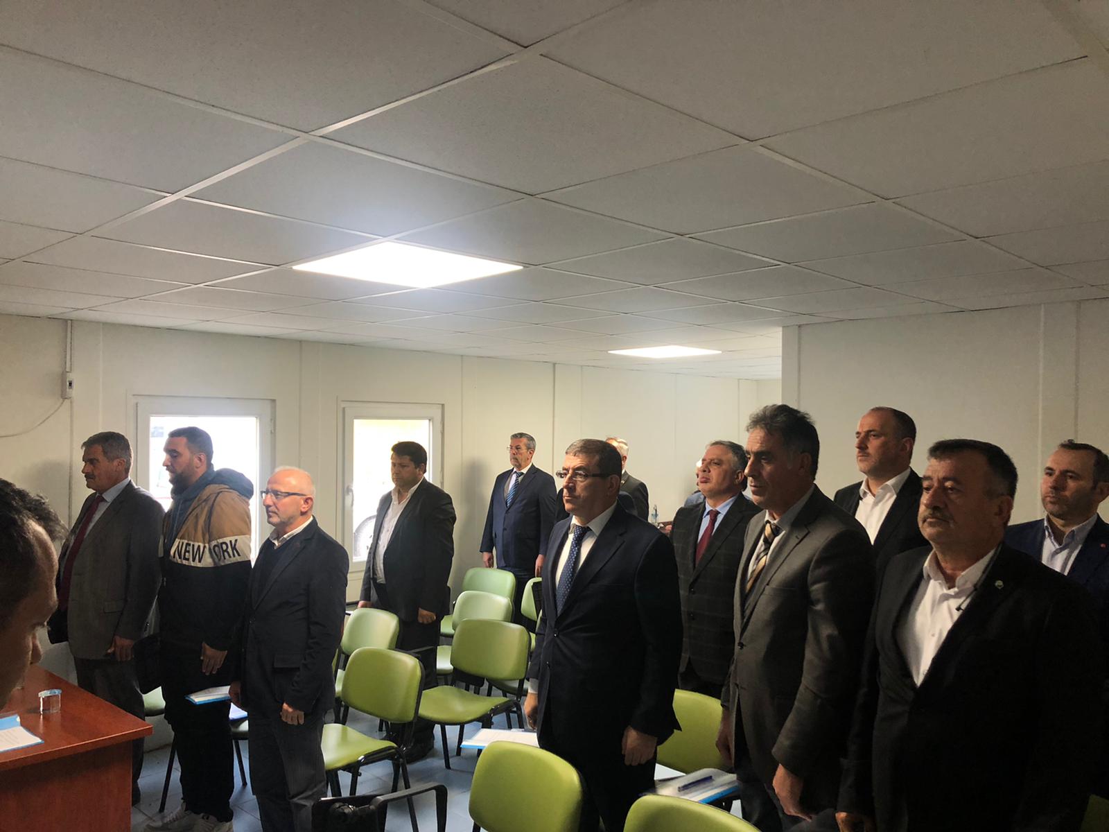 BELEDİYE BAŞKANIMIZ H.SİNAN ACAR YA-KAB OLAĞAN MECLİS TOPLANTISINA KATILIM SAĞLADI
