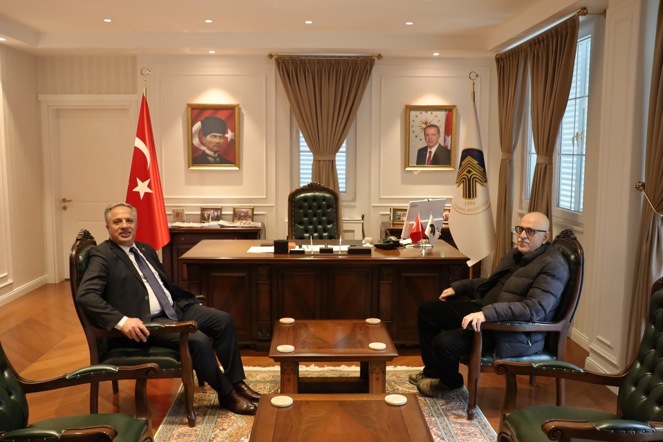 BAŞKAN ACAR'A ZİYARET