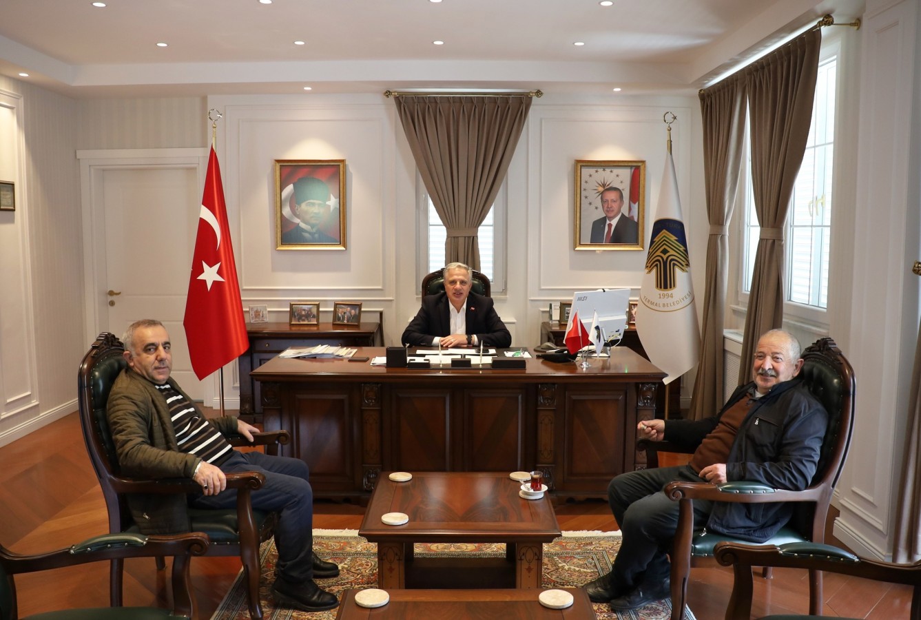 BAŞKAN ACAR'A ZİYARET
