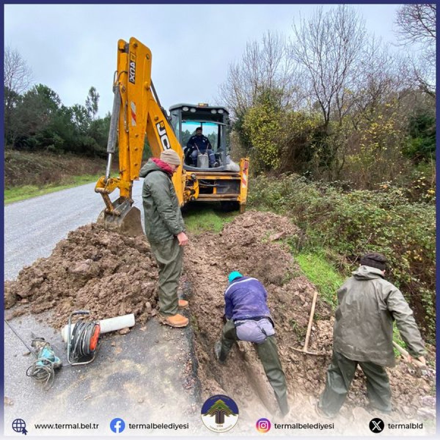 BELEDİYEMİZ FEN İŞLERİ MÜDÜRLÜĞÜ SU VE KANALİZASYON EKİPLERİMİZİN ARIZA GİDERME ÇALIŞMALARI