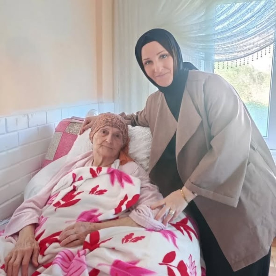 BÜYÜKLERİMİZE HASTA VE EV ZİYARETLERİMİZE DEVAM EDİYORUZ