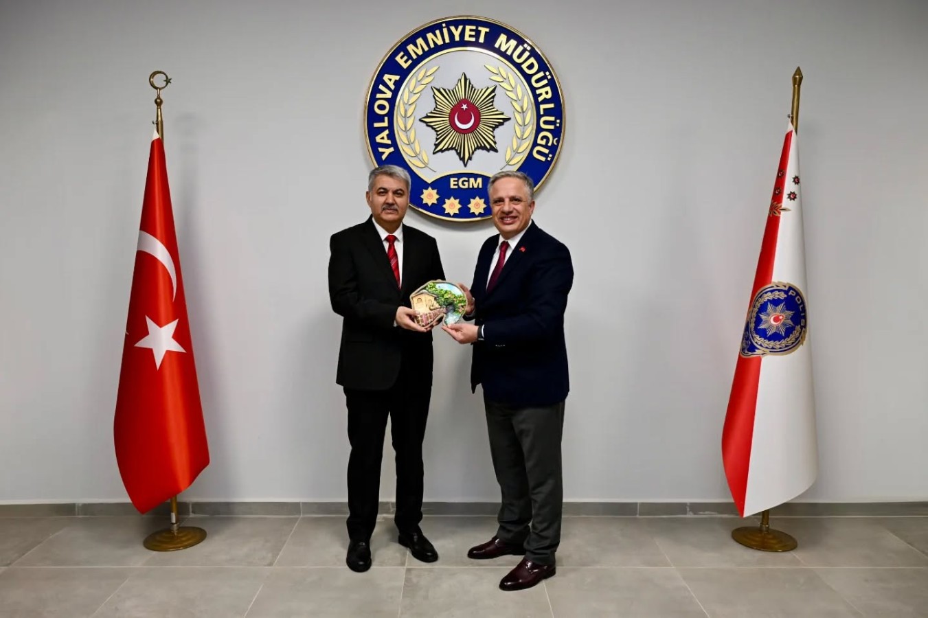 YALOVA EMNİYET MÜDÜRÜ YILMAZ DELEN ZİYARET