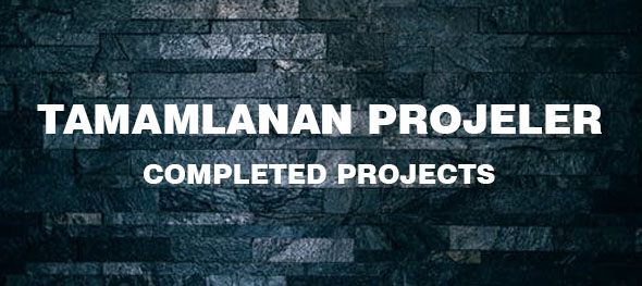Tamamlanan Projeler